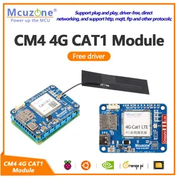 Módulo CM4 4G CAT1, Driver de framboesa livre, Nvidia Jetson Nano, Orange Pi, Arm9, UART ou USB Comm, Ubuntu ,RPi OS,Linux