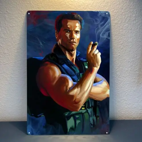 arnold schwarzenegger Movie Metal Poster - Collectable Tin Sign - 20x30cm