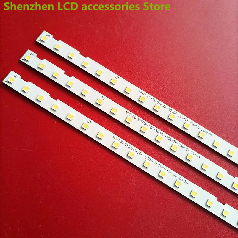 FOR Samsung UA75RU7700JXXZ UN75NU6080  STS750A26-3030F BN61-15487A 54. 5CM 60LED 100%NEW LED backlight strip