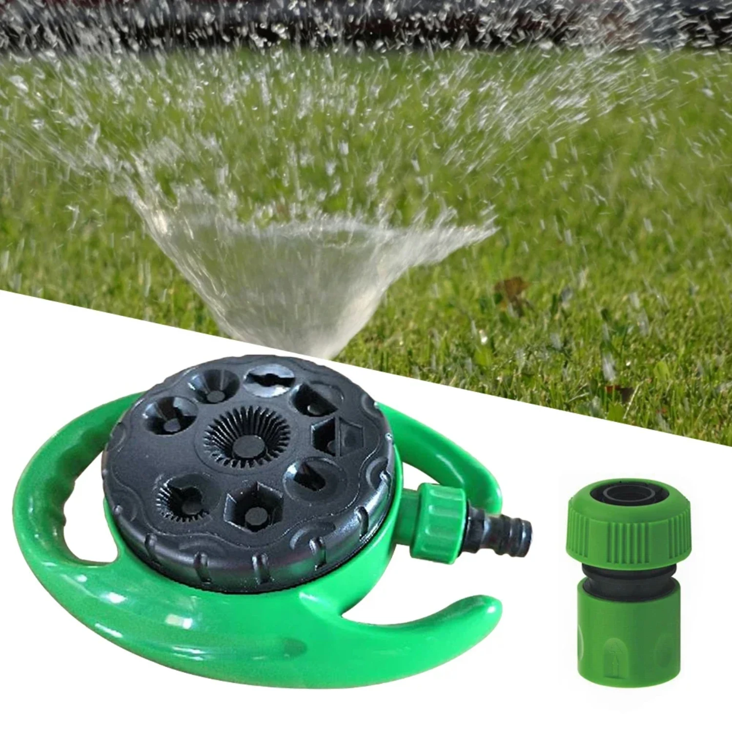 Efficient Automatic Rotating Sprinkler for Garden Watering Plant Irrigation Supplies