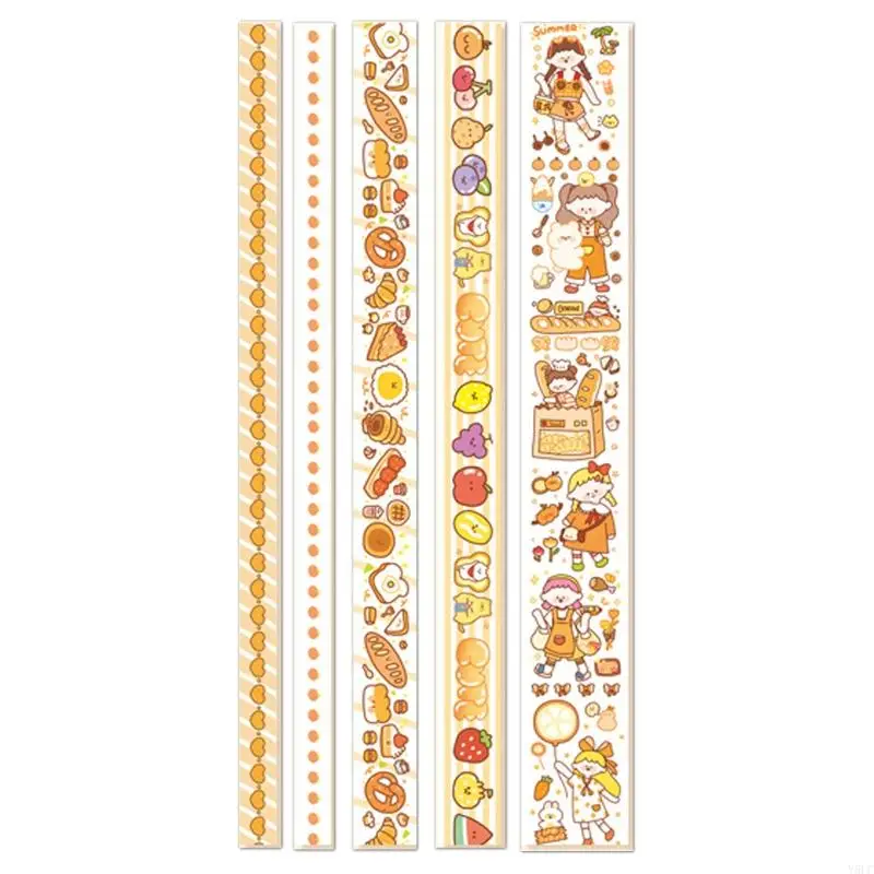 Y5LC 5pcs Tapes Tapes Tapes Sticker Tape