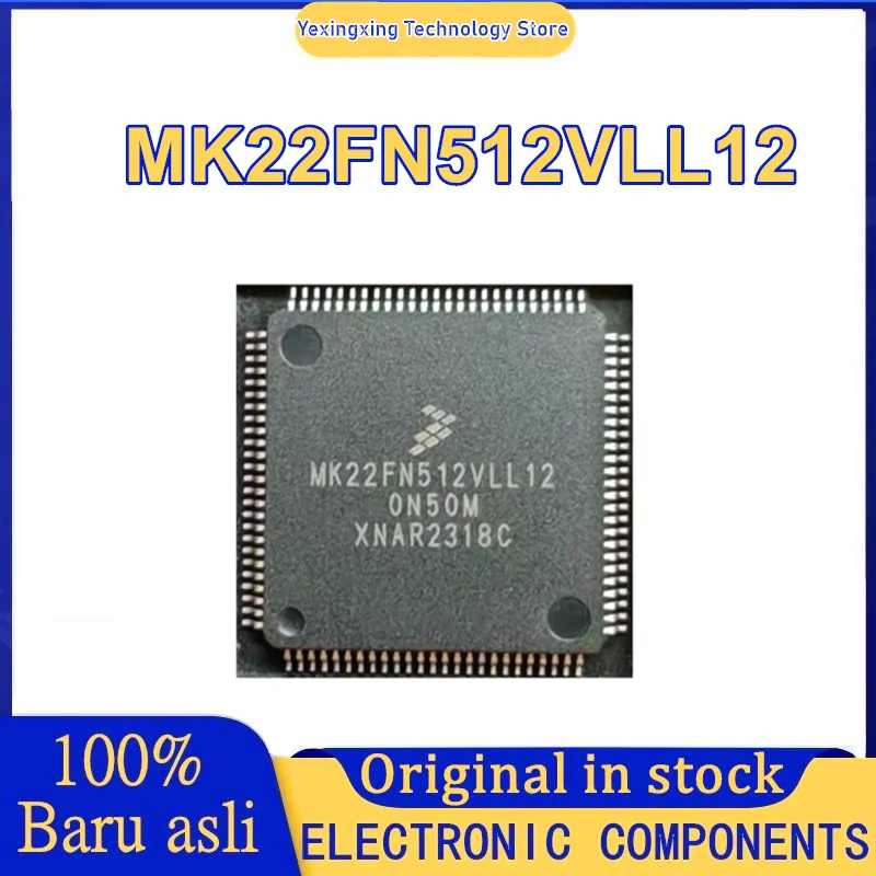 شريحة MK22FN512VLL12 MK22FX512VLL12 LQFP100 IC 100% أصلية جديدة في المخزون #1