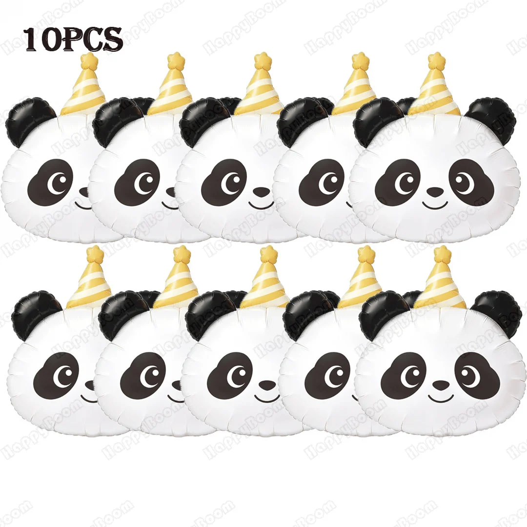 Cartoon Farm Themed Birthday Hat Animal Foil Balloons for Kids Balloon Helium Balloon Birthday Party Decorations Inflatable Toys