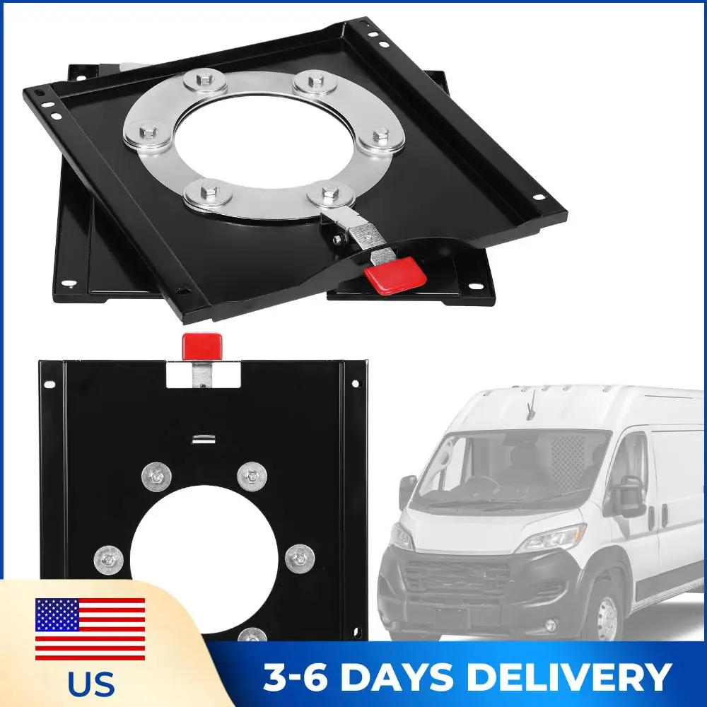 Base Giratoria para Asiento de 360 Grados, Resistente a la Corrosión, para Fiat Ducato 2007 y Ram Promaster, Accesorios de Repuesto para Automóviles