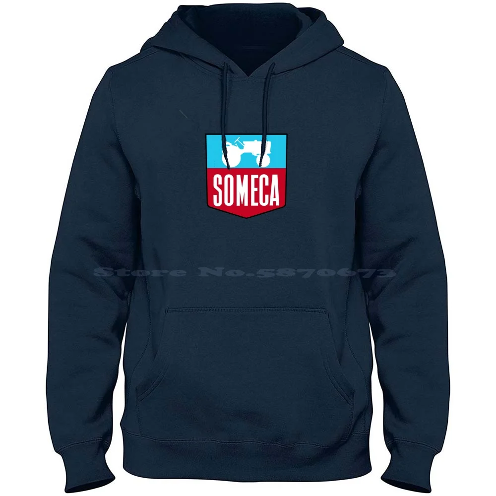 Someca 100% Cotton Hoodie T Shirt Tractor