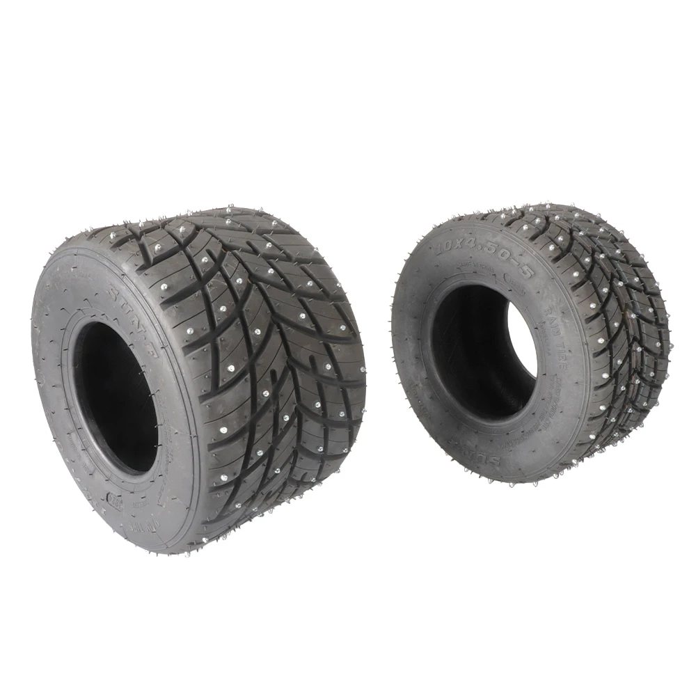 Winter snow tires 5-inch anti-skid tires 10Ⅹ4.50-5 11X7.10-5 Kart Front and Rear Drift Kart Accessories