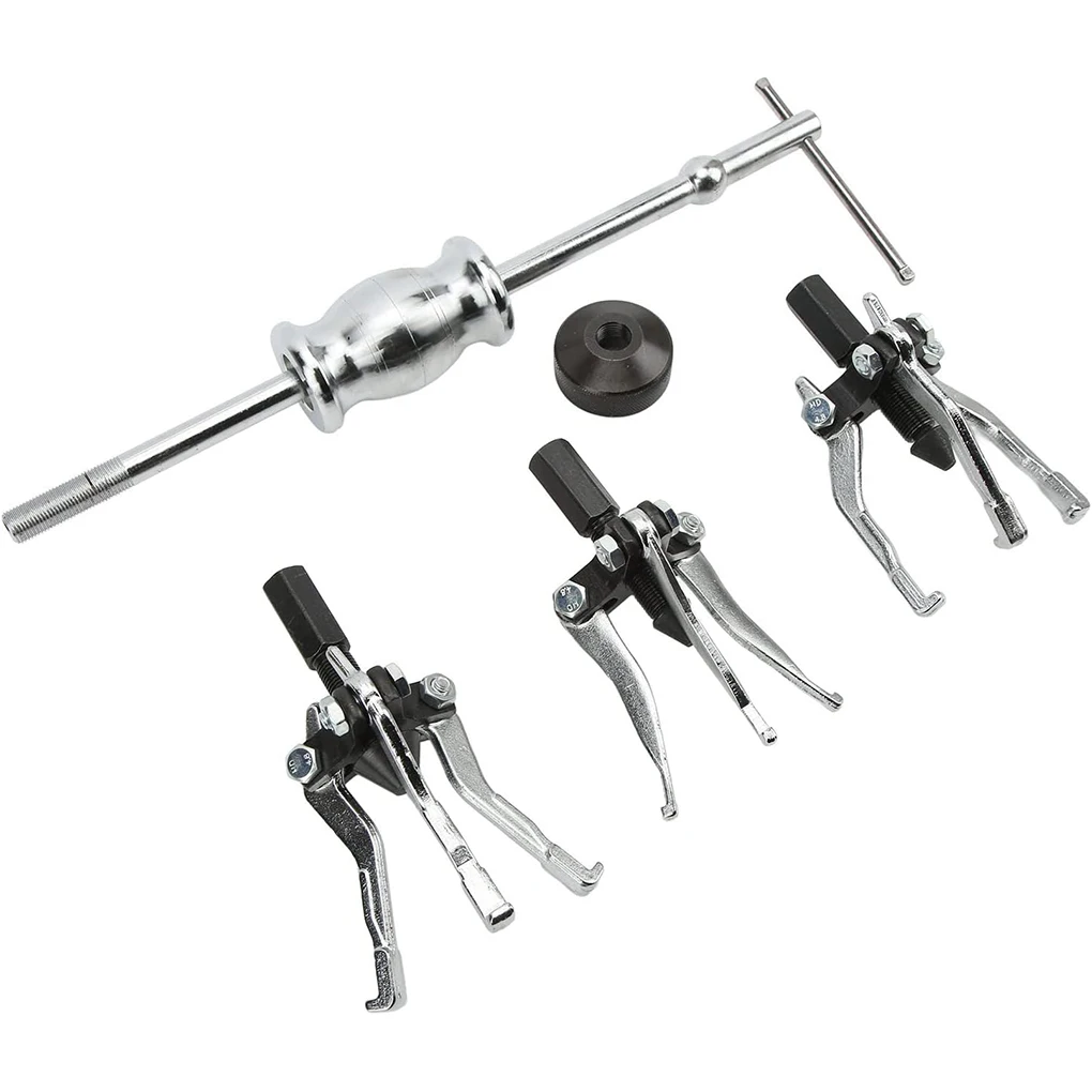 

Metal Puller Tools External Tool 3 Jaw Slide Hammer Puller Set 3 Jaw Internal Universal Slide Hammer