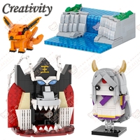 Creative Series Anime MOC Building Blocks DIY Final Valley The Art Of Metempsychosis Kurama Models Assembly Bricks Toys For Kids