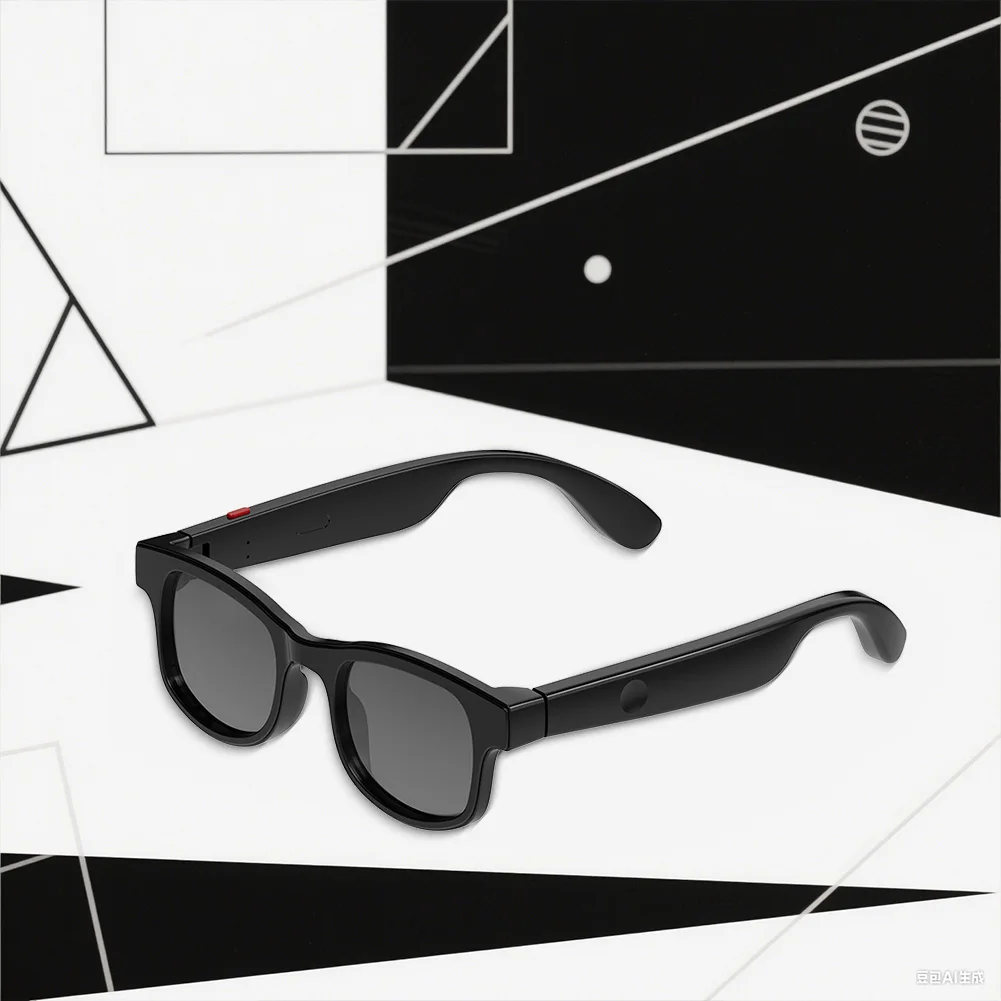 AIMB-V3 نظارات شمسية صوتية ذكية مكبرات صوت مدمجة BT نظارات مكالمات موسيقية لاسلكية مع 140 لغة مضادة للضوء الأزرق للرجال/النساء