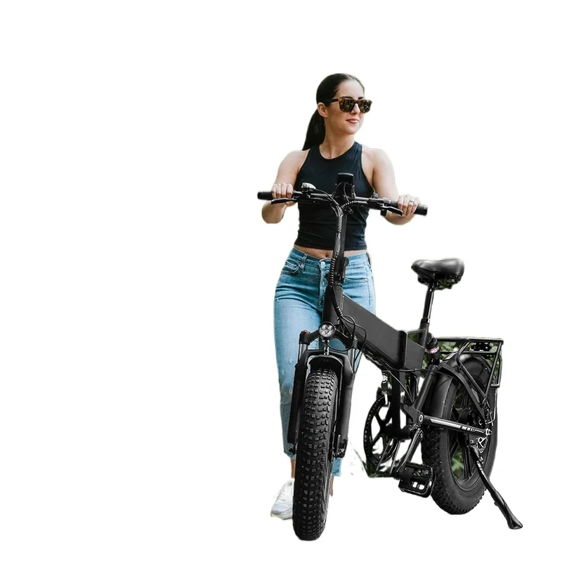 

European Warehouse Dual Bicycle Smart Fat Bike with Lithium Battery Power Supply