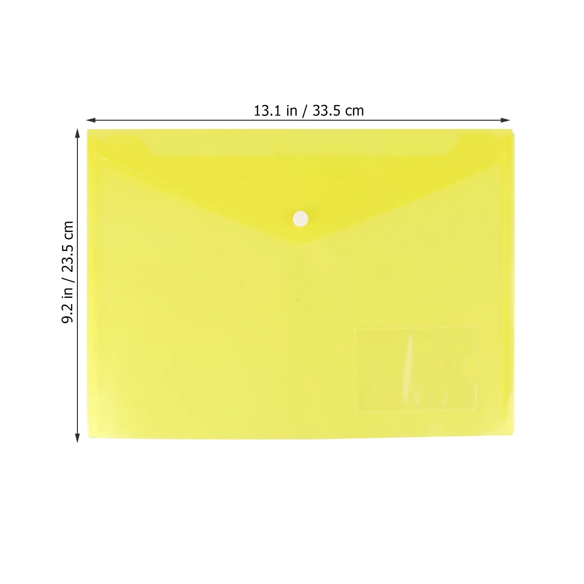 20 قطعة من أكياس الملفات البلاستيكية مع إغلاق سريع وحقائب تخزين المستندات شديدة التحمل وحقيبة تنظيم محمولة لتسريبات المستندات