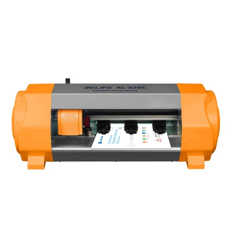 

RELIFE RL-870C Cutting Machine for Front&Back Screen Protector for All Mobile Phone Screen Protect Hydrogel Film Cutter