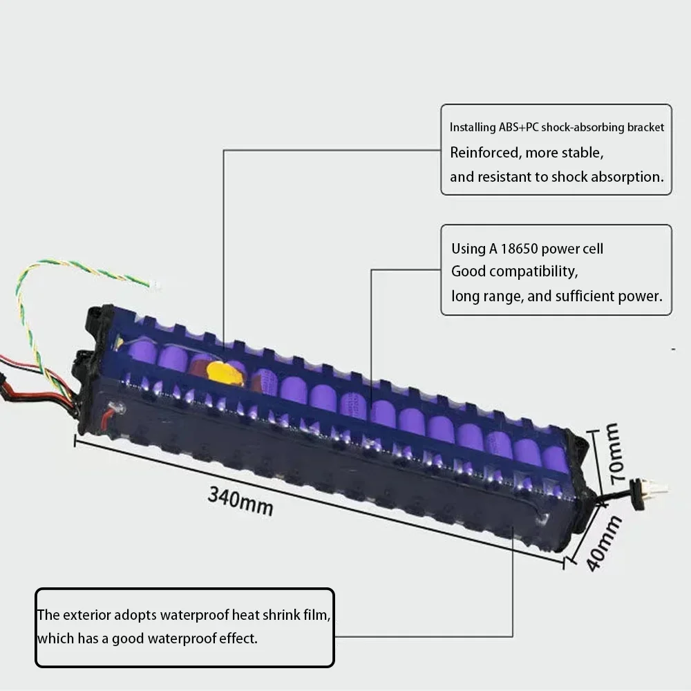 Nowy akumulator 36V 10500mAh do Xiaomi M365 M356 Pro Specjalny akumulator 36V Li-ion 42V 10500mAh