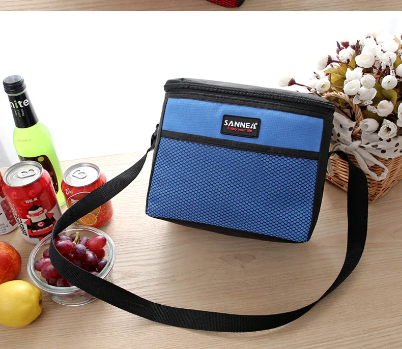 5л сумки для пикника, уличная многоводонепроницаемая студенческая сумка для обеда, регулируемый плечевой ремень, ланч-бокс для взрослых и женщин