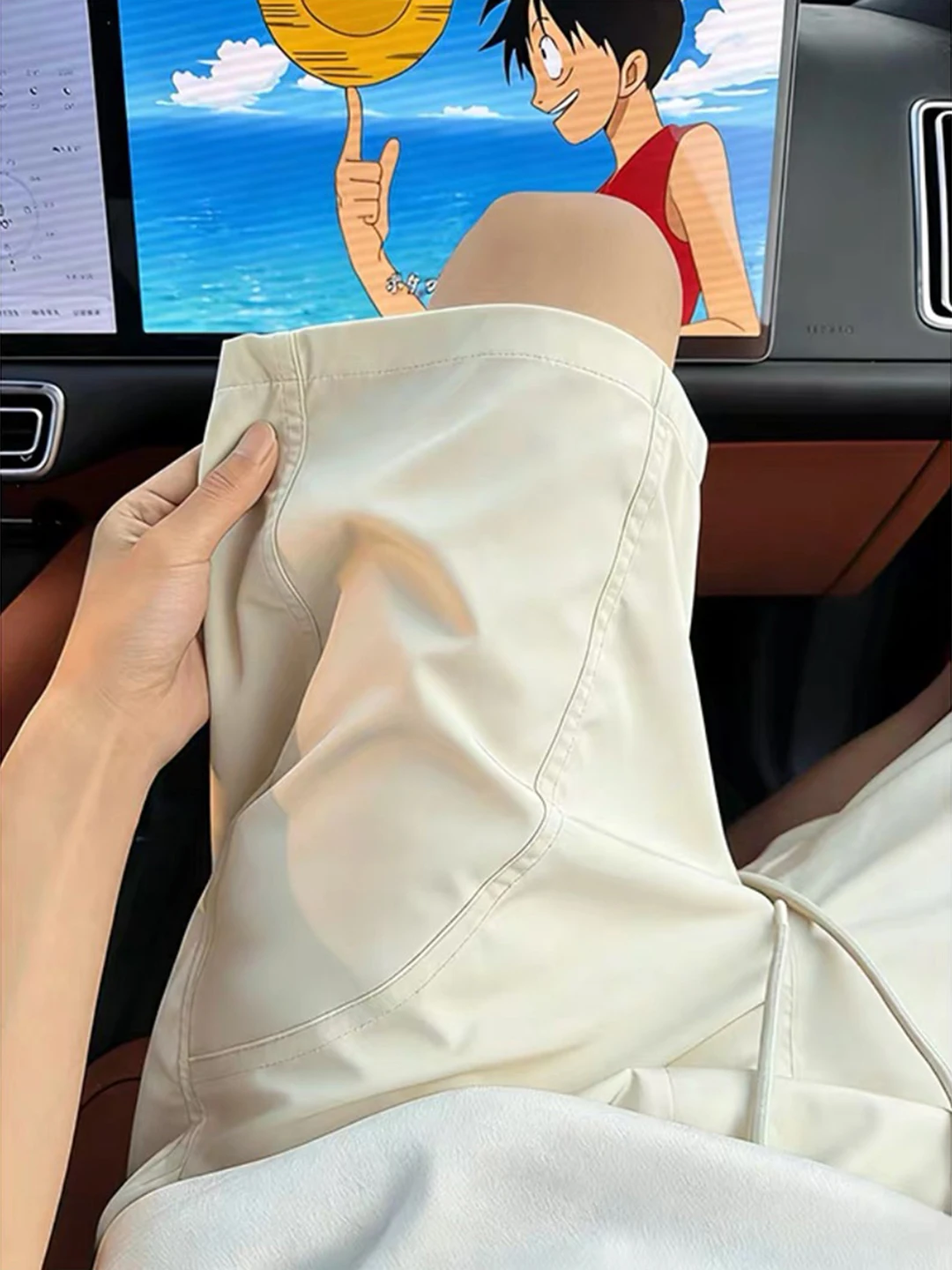 

Quick Dry Short Pants Men's Summer Thin Cool Feeling Sports Outdoor Casual Straight Leg Fourths Trousers Fitness Citywalk Cou...