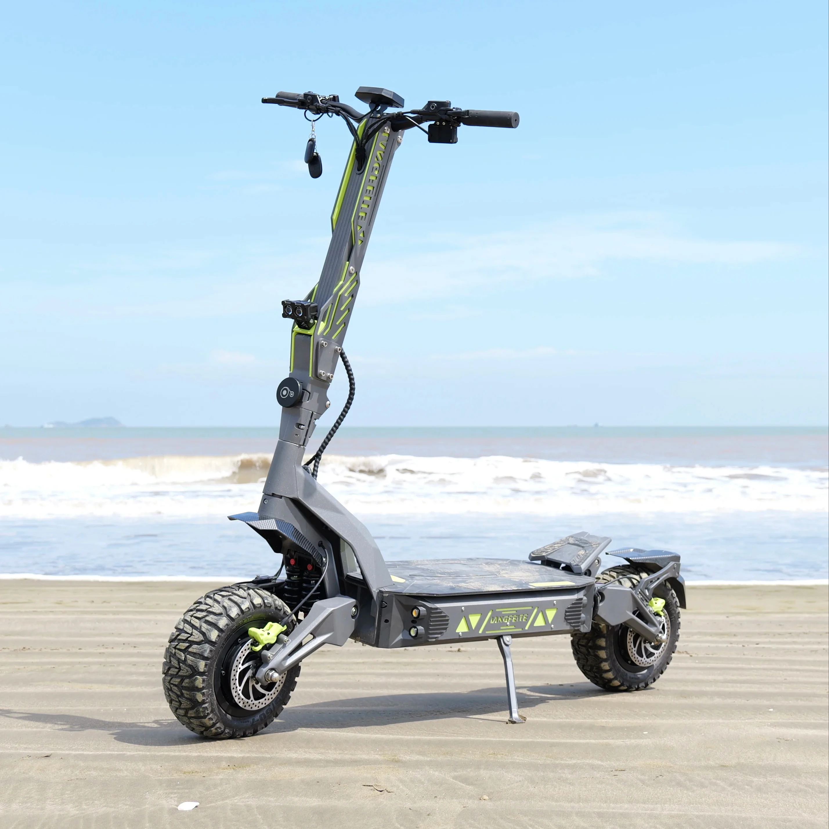 Brand New 6000W Dual Motor Adult Off-Road Electric Scooter Top Speed 115KM/H 72V-40AH Battery Maximum Range 140KM 13’ Tyres