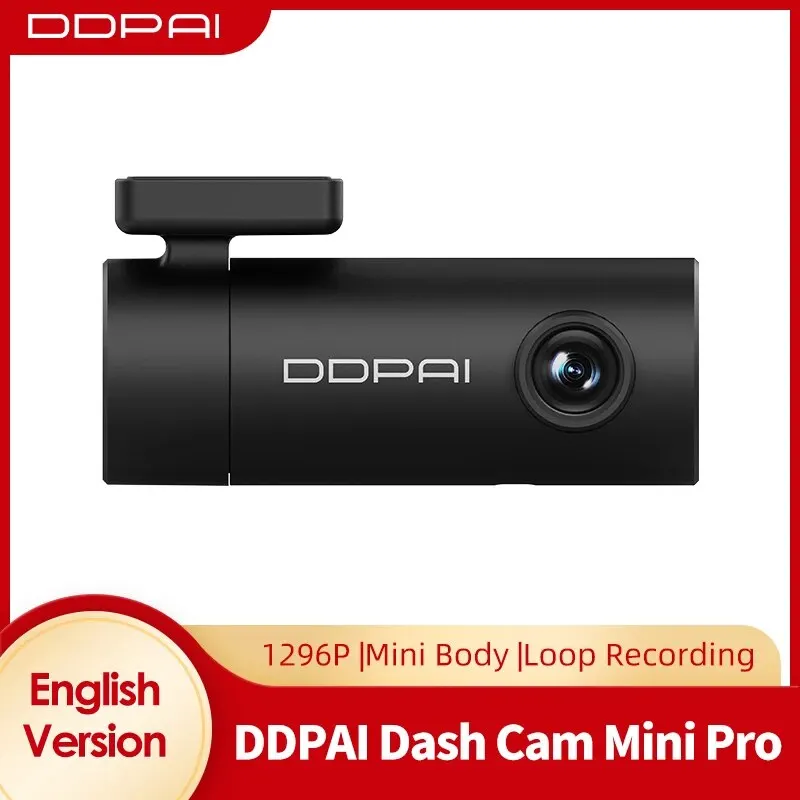 DDPAI Dash Cam Mini Pro 1296P Ultra HD Vehicle Wifi Smart Connect Car Camera