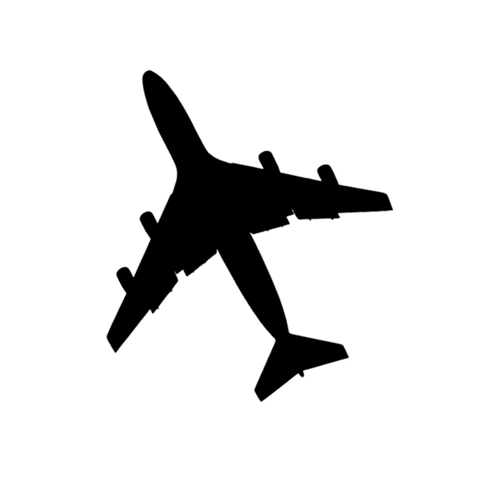 

Aviation Vinyl Car Stickers Waterproof for SUV Motorcycle - Sky Plane Design Auto Body Window Decor Accessories 15X17.3cm