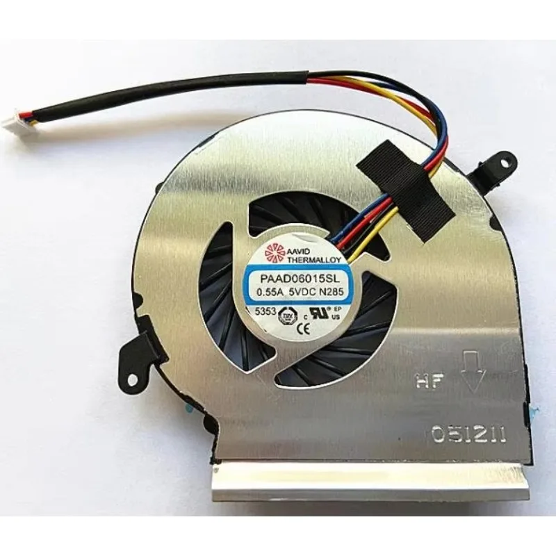 NEW Cooler Fan for MSI GE62VR GL62M GP62MVR GL72MVR GP72VR GF62 4-wire Cooling Fan GE72VR 6RF MS-179B