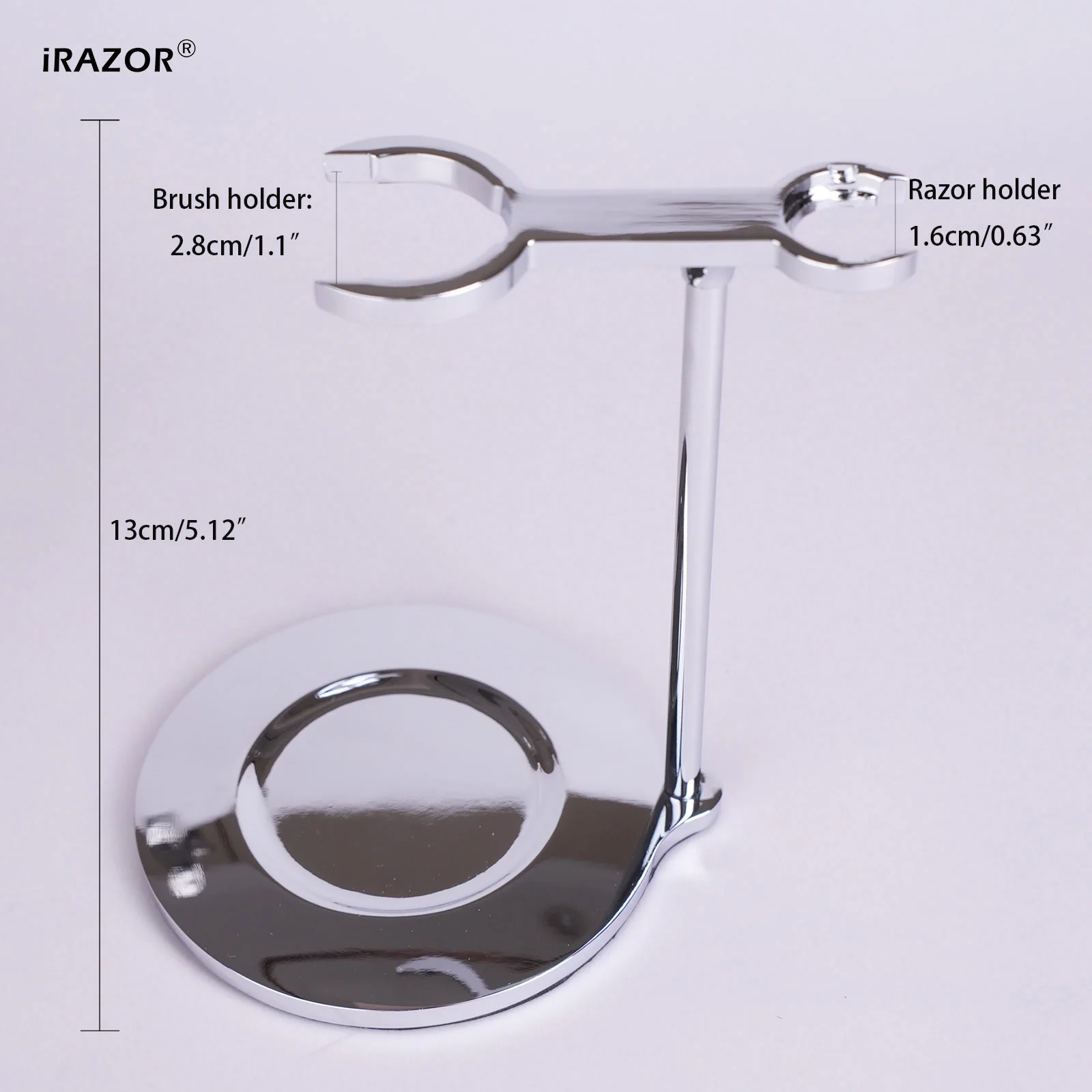 iRAZOR mannen Scheren Scheermes en Borstel Standhouder Baard Zeepkom Grooming Accessoire-Man Baard Zorg Scheerapparaat Tool