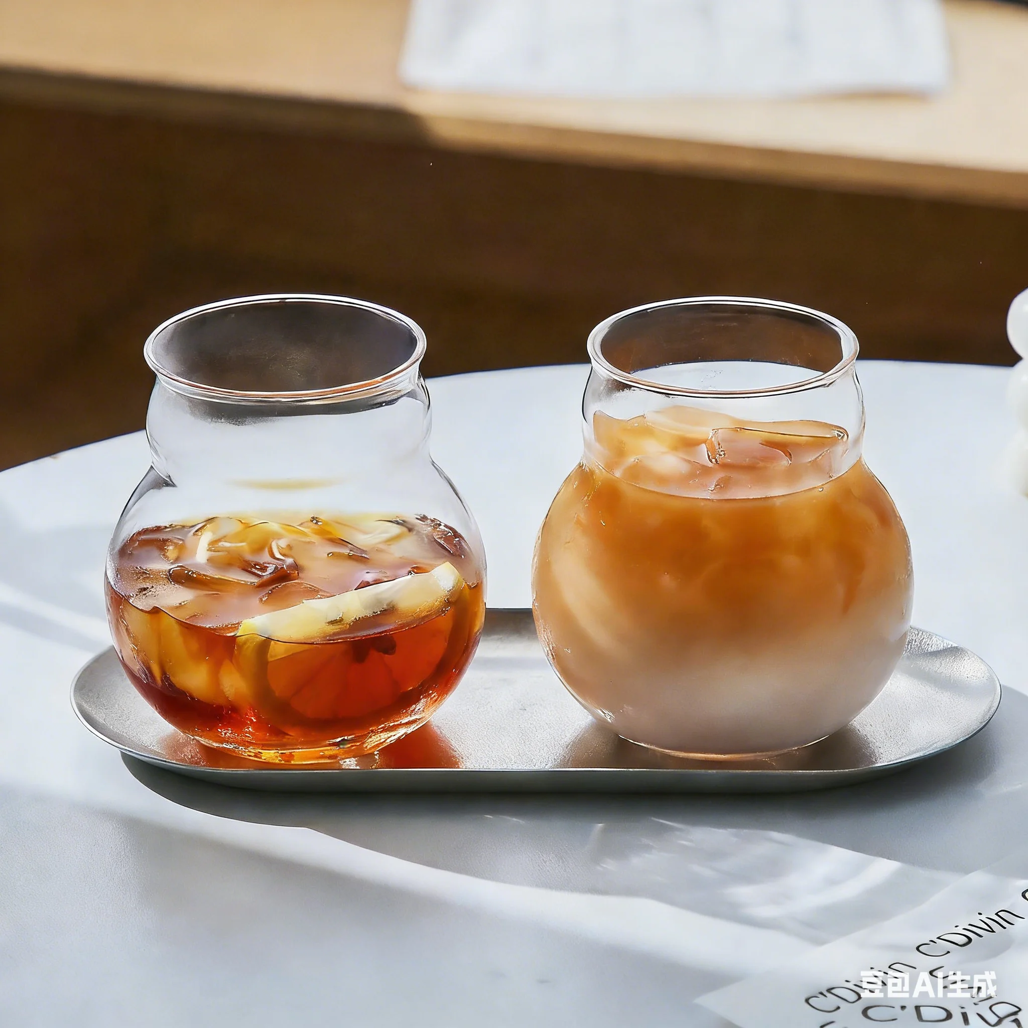Creative Bulb Shape Glass Cup High Appearance Level Atmosphere Cocktail Coffee Sparkling Water Cup