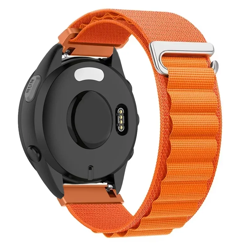 Нейлоновый ремешок с альпийской петлей 20 мм 22 мм для Garmin Forerunner 165 965 55 265/Venu Sq 2/Vivoactive 5/Active 5/Vivomove Trend Sport Band