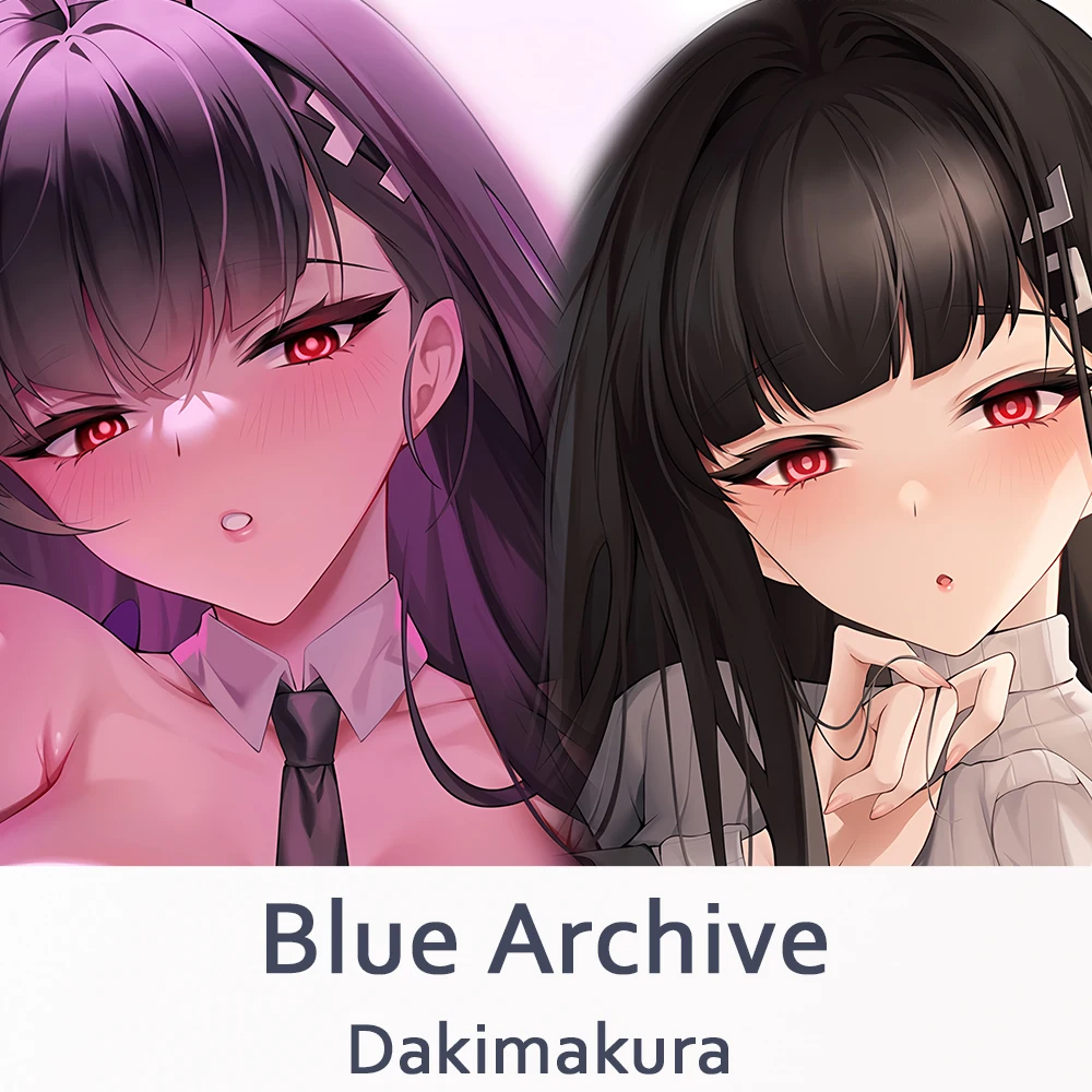 

Синий архив Dakimakura 2WAY петли чехол для тела аниме отаку подушка чехол для подушки рождественские подарки