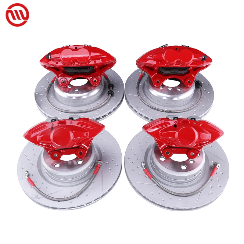 Big Brake Caliper 4 Front And 2 Piston Rear Rotor Kit  for BMW F30 F10 F22 F15 F20 G28 G30 325I 328I 318i 320i 320D 2008-2017