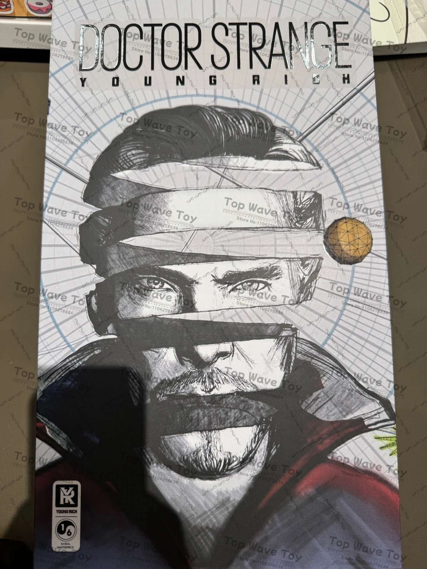 Novo estoque youngrich brinquedos yr026 1/6 doutor estranho pano figura de ação spiderman no way home filme 12 "conjunto completo soldado masculino