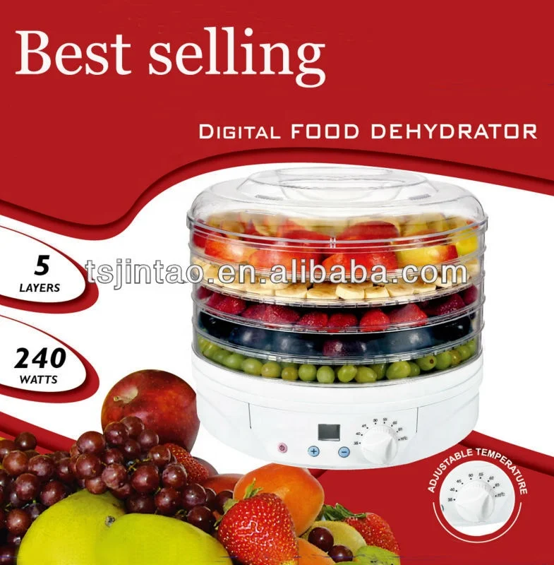 Electric Dehydrator Machine Dehydrator Recipes Fruit Food Dehydrator for Home Use