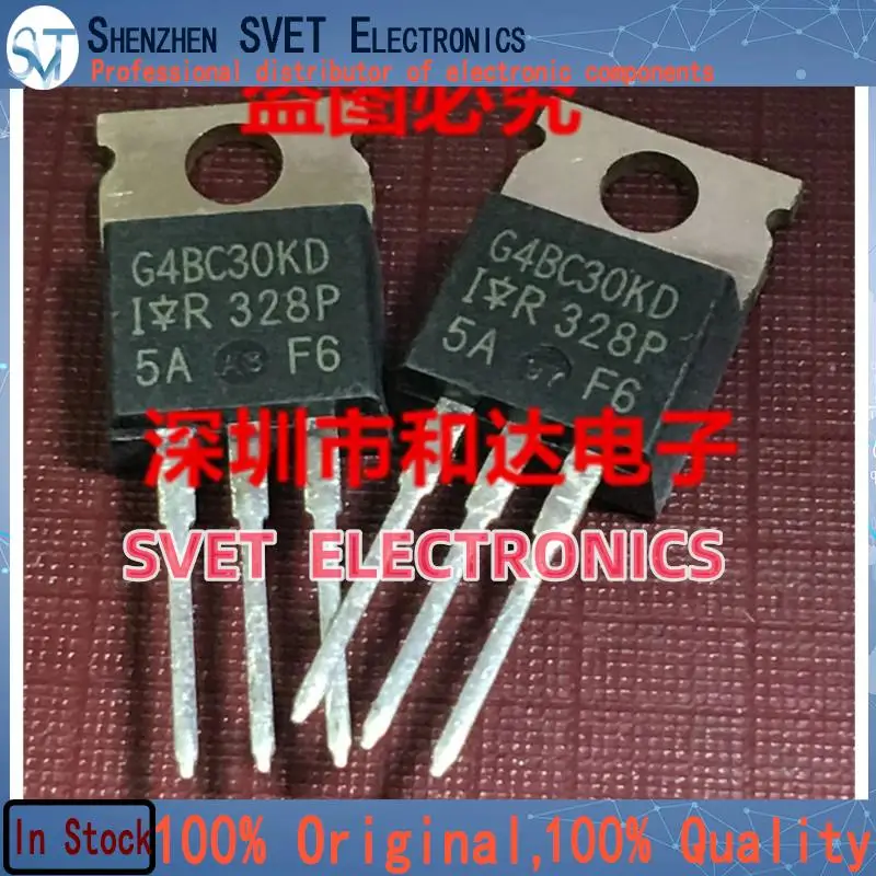 10PCS-50PCS  IRG4BC30KD G4BC30KD  TO-220 600V 16A   Original In Stock Fast shipping