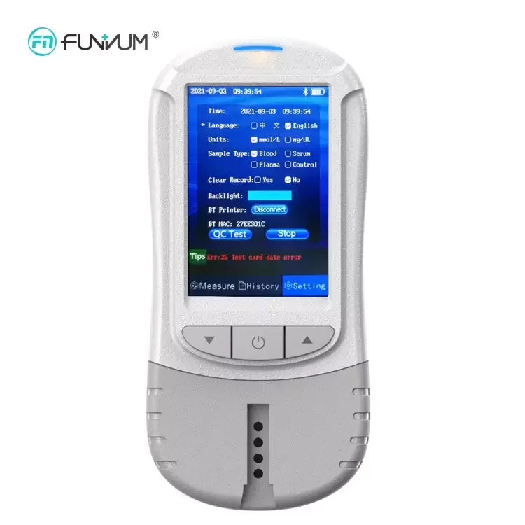 Clinic quality handheld Dry Biochemical Analyzer for test total cholesterol /UA/GLU / Lipid