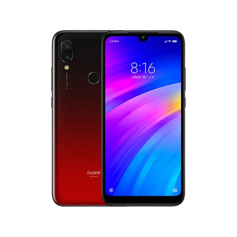 Xiaomi Redmi 7 4G Android 6.26 inch RAM 4GB ROM 64GB Qualcomm Snapdragon 632 Used phone