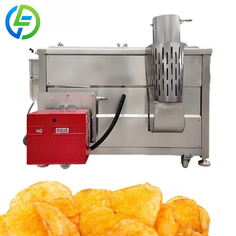 

Полуавтоматическая фритюрница для чипсов и закусок: аппарат для жарки банановых чипсов и картофельных чипсов на заказ