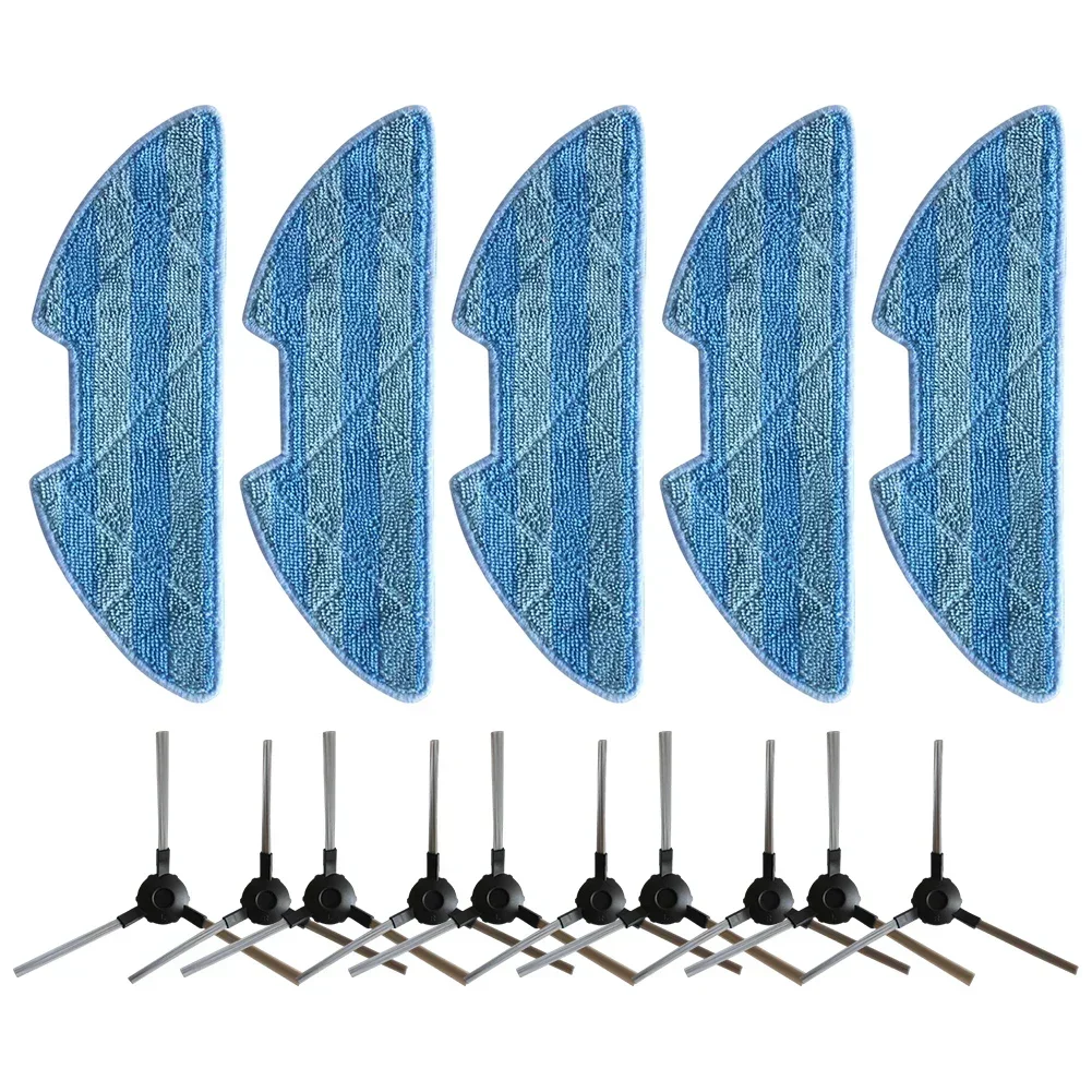 Side Brush Mop Cloths Rag For Sysperl X60 Robot Vacuum Cleaner Replacement Parts Sweeper Accessories Cleaning Power Tool Parts