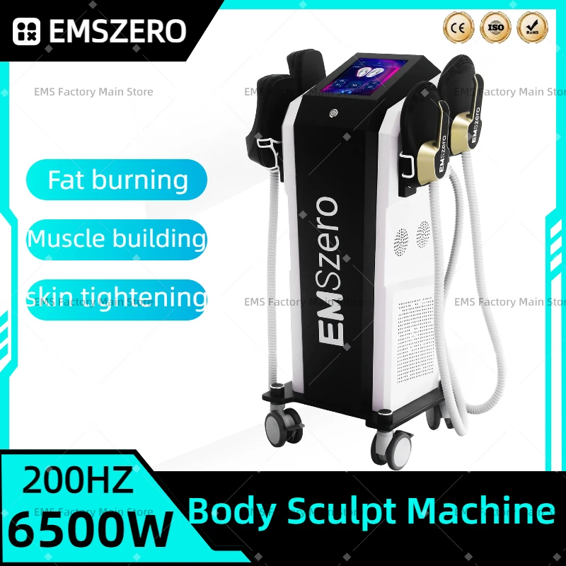 Emszero 6500w máquina 2024 ems corpo emagrecimento escultura queima de gordura nova peso perder músculo eletromagnético