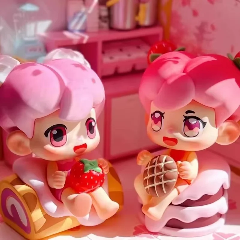 

Серия фруктовых закусок, загадочная слепая коробка из ПВХ, модное украшение для рабочего стола, милая мини-кукла для девочек, оптовая продажа, игрушки, подарок