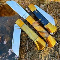 Watchman Knife Trapper Knives Slip Joint Folding Blade Pocket Knives Classic Traditional Hunting Fishing Camping