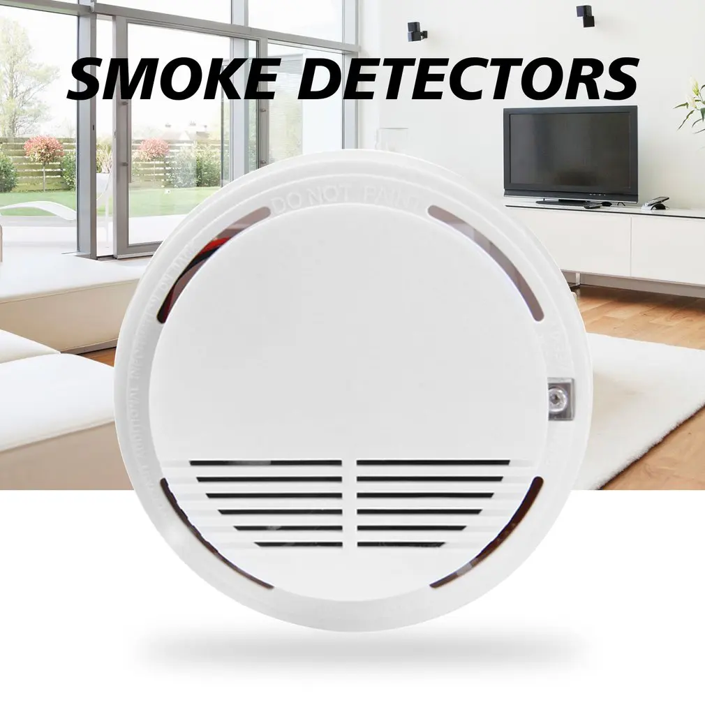 New Smoke Detector Fire Alarm Smart Home Security Protection Sensor 85db Alarm Decibel ACJ168 Smoke Concentration Detecter