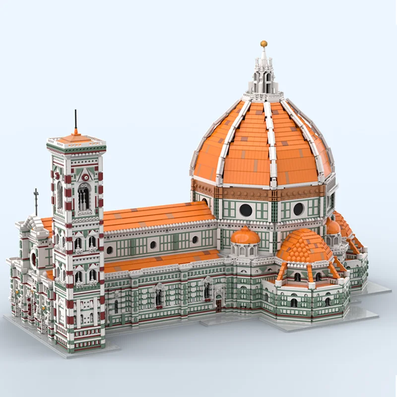 New 17854Pcs City Hot Selling Street View Moc Modular Cathedral Model Building Block Diy Creative Ideas Brick Toys Birthday Gift
