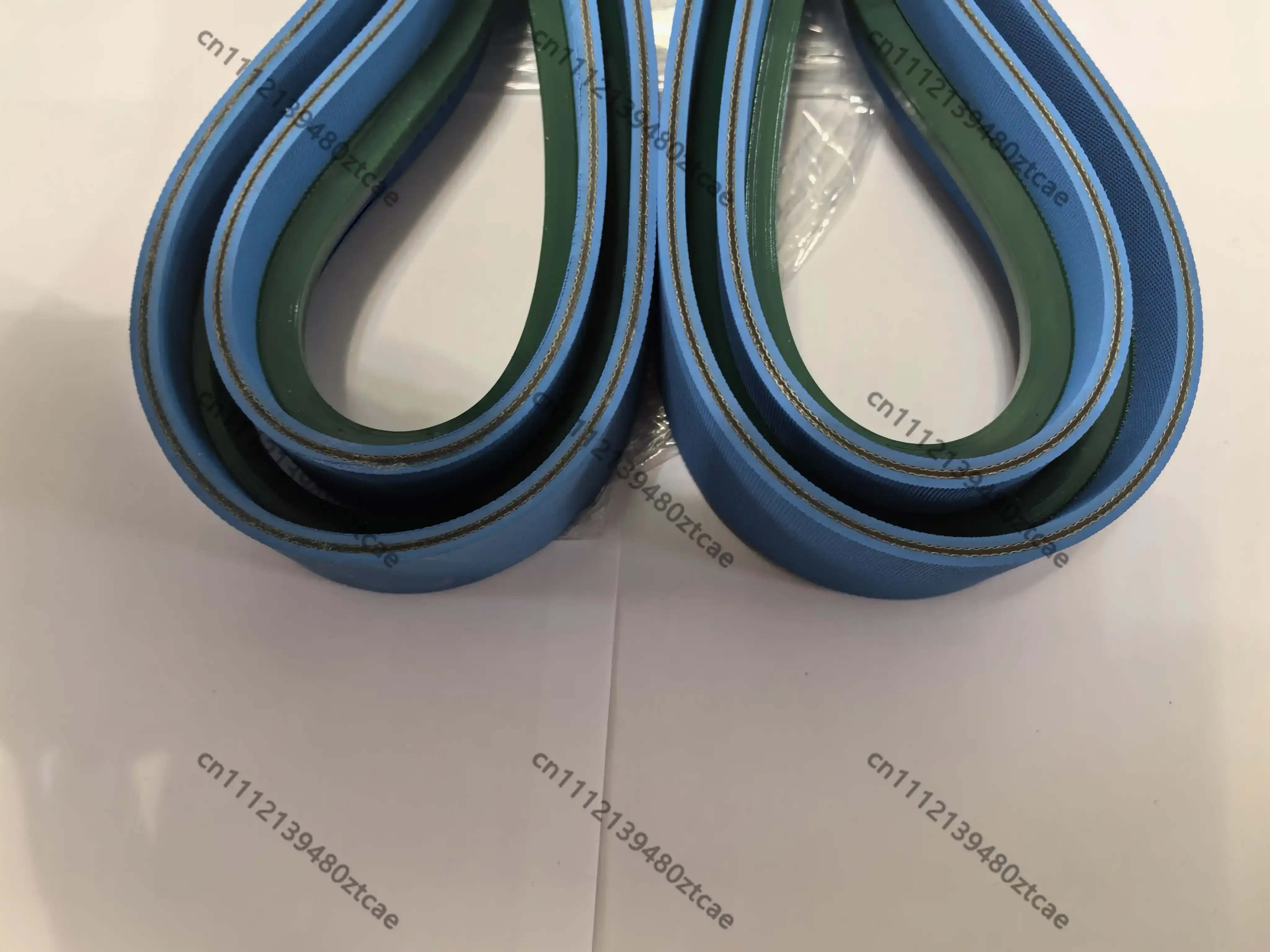 Cartoning Machine Conveyor Belt PU Drive Belt For Automatic Box Packaging Line Replacement Spare Part