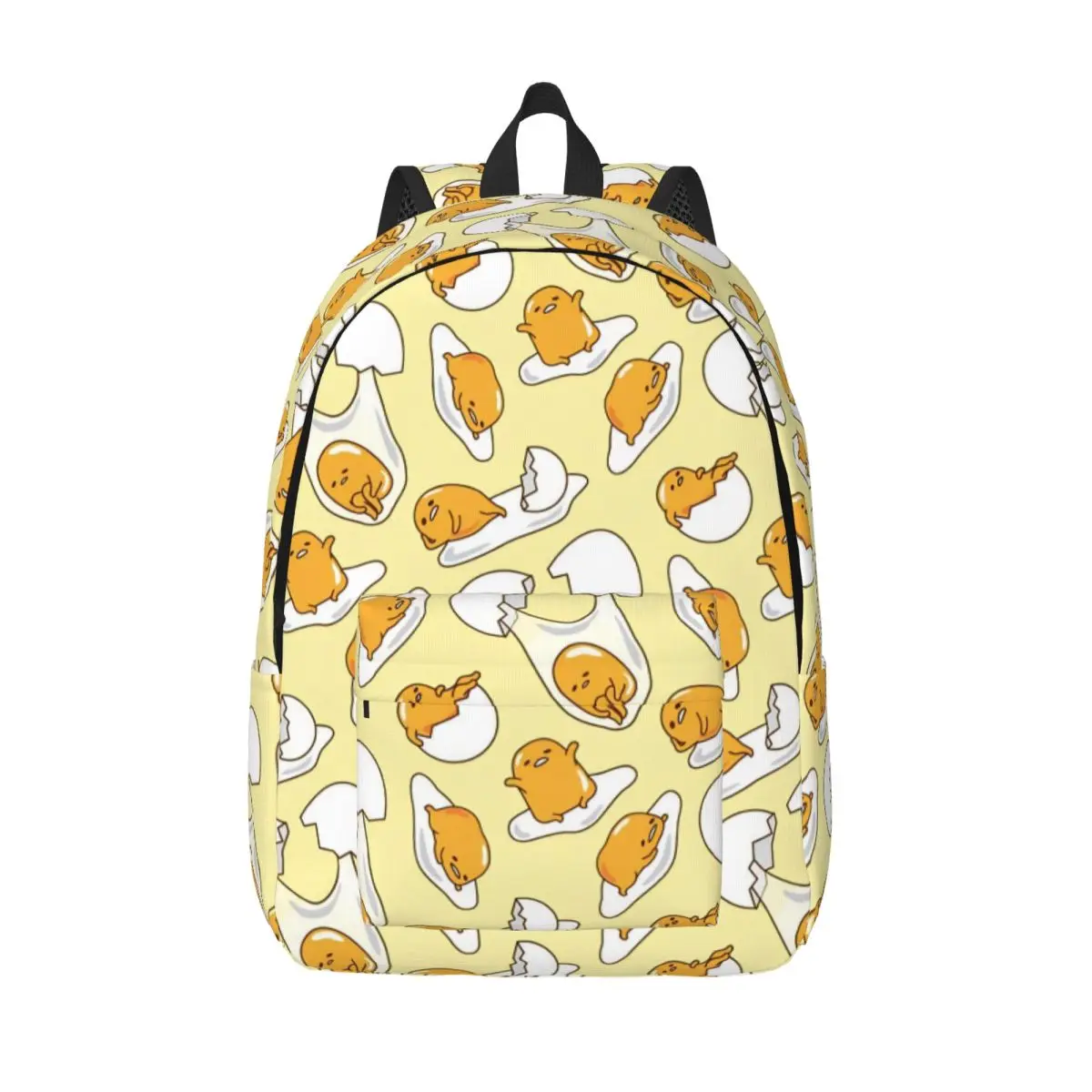 

Gudetama Cute Egg Cartoon for Teens Student School Book Bags Canvas Daypack Middle High College Travel