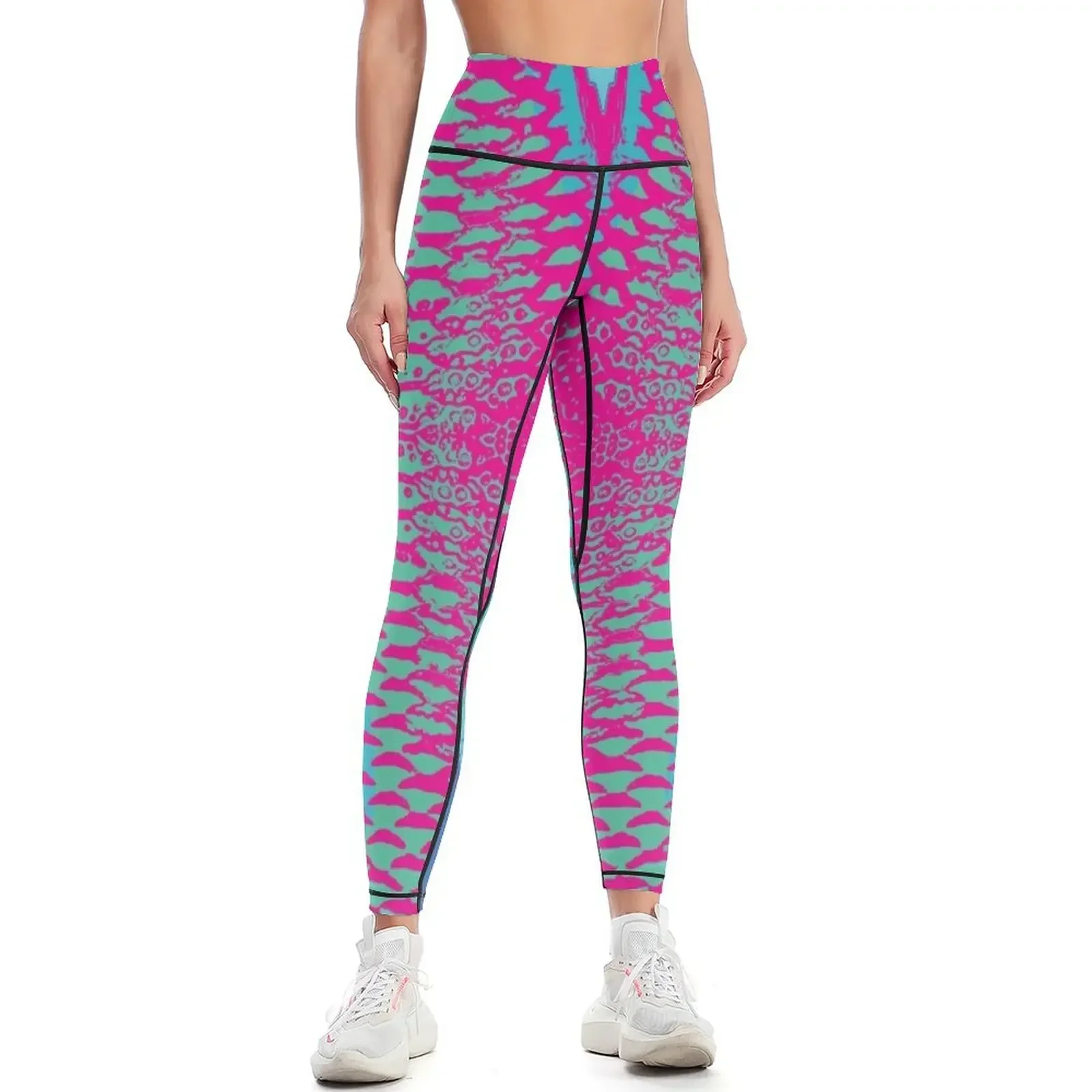 

Bicolour Parrotfish, Cetoscarus ocellatus Leggings gym clothing Fitness woman gym womans Womens Leggings
