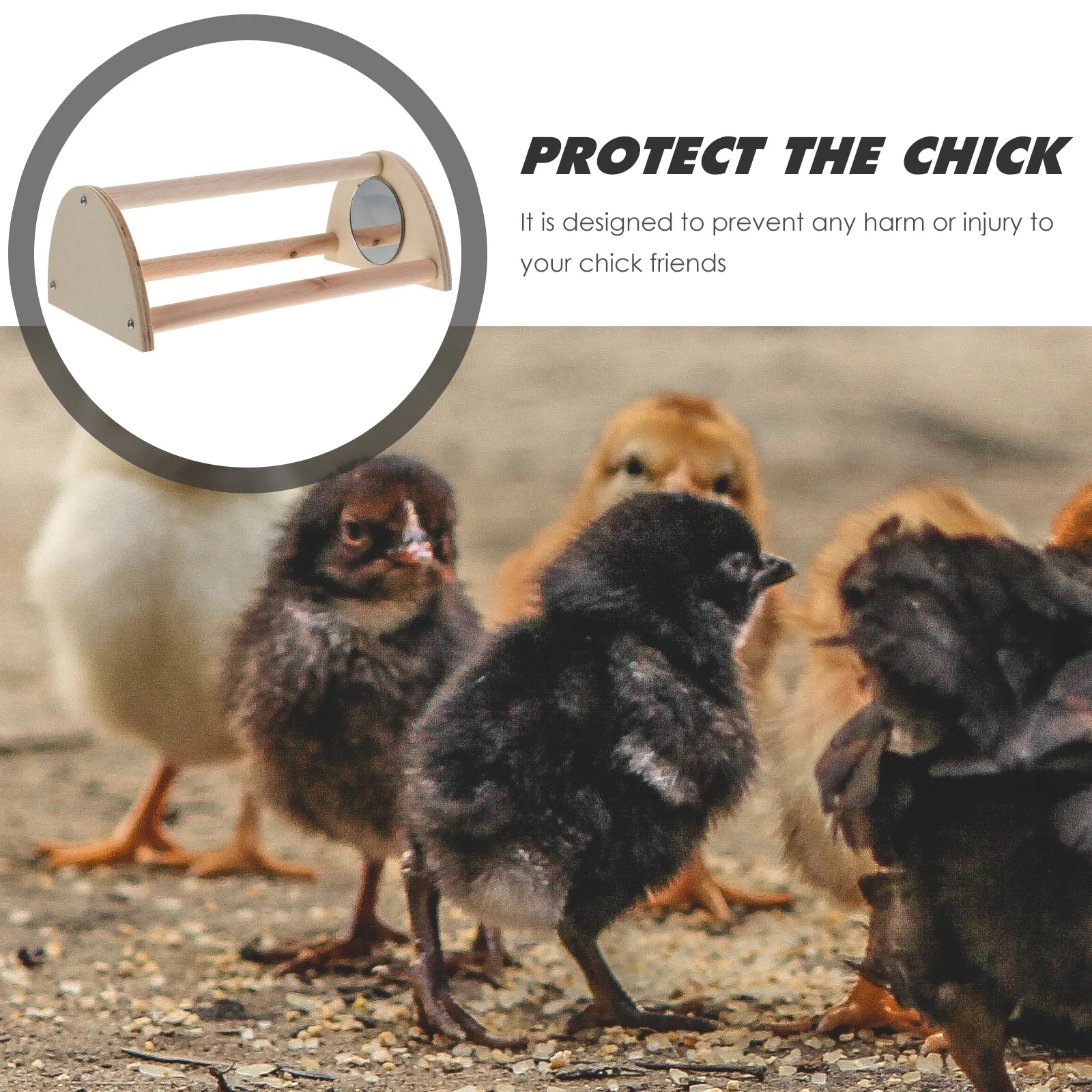 

Chicken Wood Stand Training Perch for Chicks Roost Roosting Coop Bird Perches