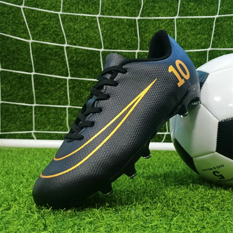 Zapatos de fútbol originales de la sociedad para hombres y niños, botas de fútbol para niños, botas de fútbol para niños, tallas grandes 31-46, gran