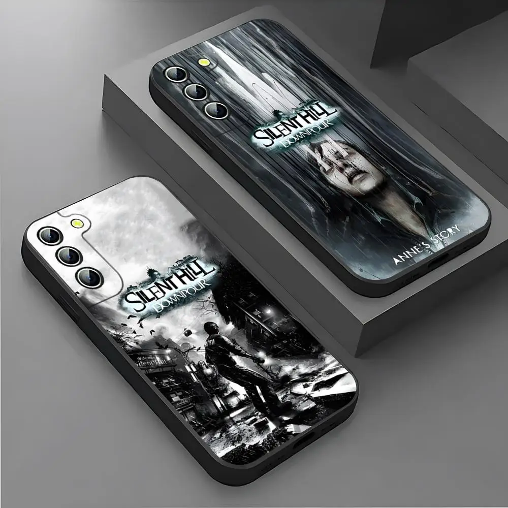 Horror Games Silent Hill Phone Case For Samsung S24 Ultra S22 S23 S20 Fe S21 Plus Galaxy A54 A34 A16 A53 A14 Back Cover