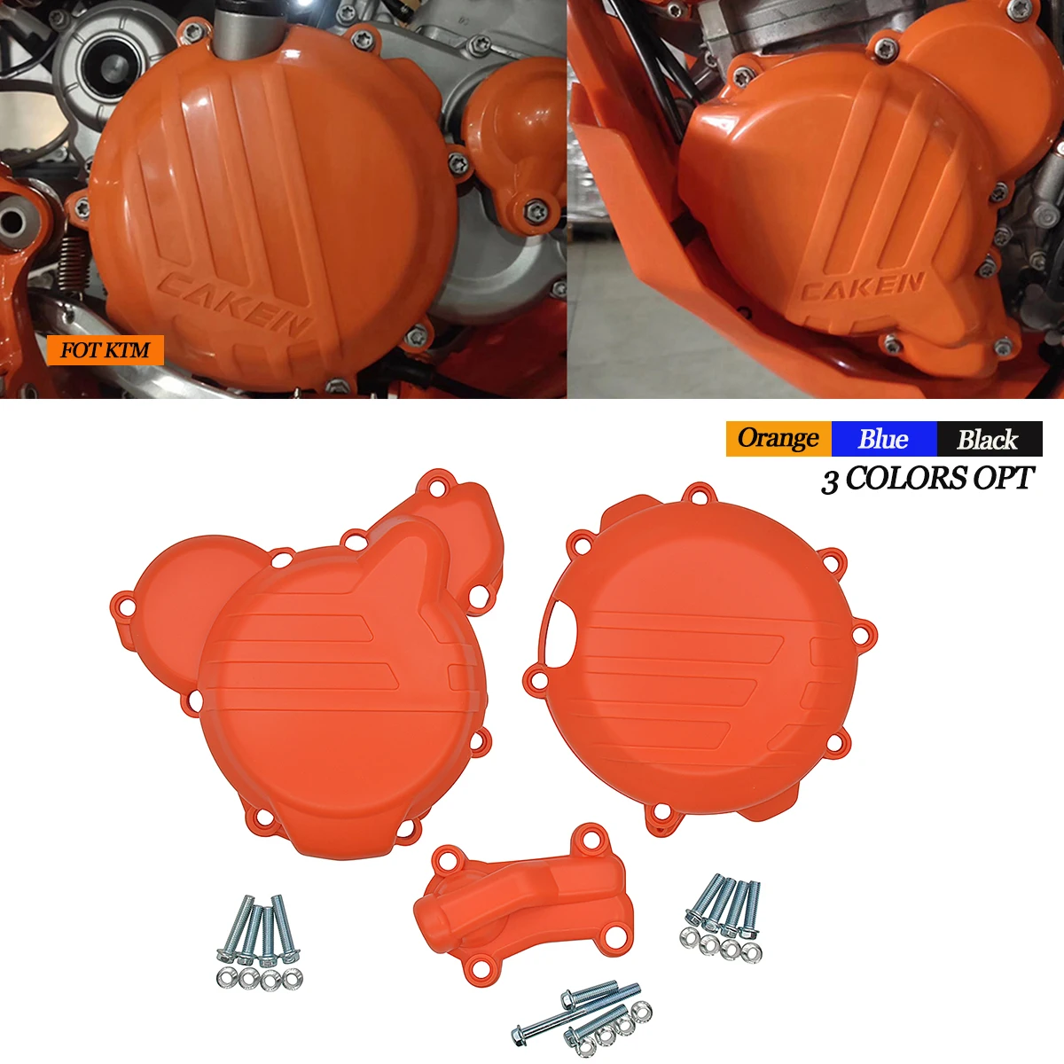 

Motorcycle Accessories Clutch Protector Ignition Guard Water Pump Cover For KTM EXC 250 300 XCW SX TPI TE TC 250i 300i 2017 2019