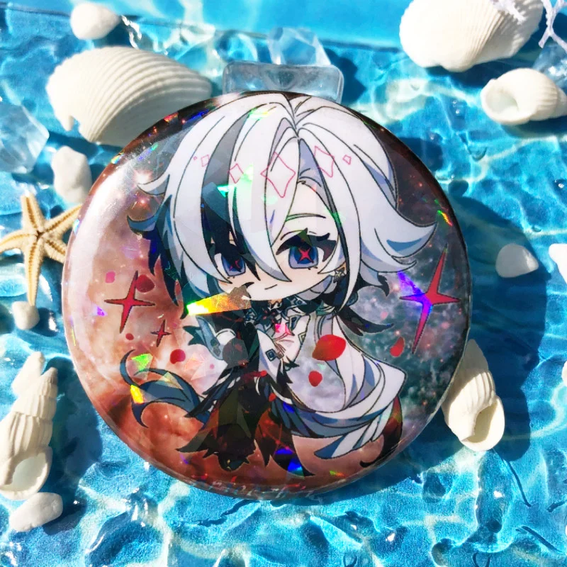 Брошь в стиле аниме