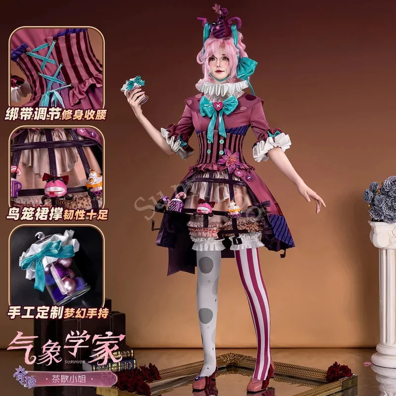 

Wendy Ford-Miss Tea Break Косплей Костюм для Хэллоуина, Рождественского фестиваля, вечеринки, повседневные модные ролевые костюмы