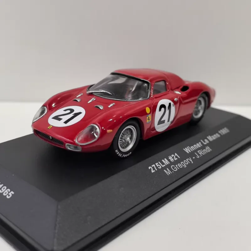 

IXO масштаб 1/43 275LM # 21, 1965, модель автомобиля из сплава Le Mans, статическая коллекция, украшенные праздничные подарки, игрушки, сувенирный подарок